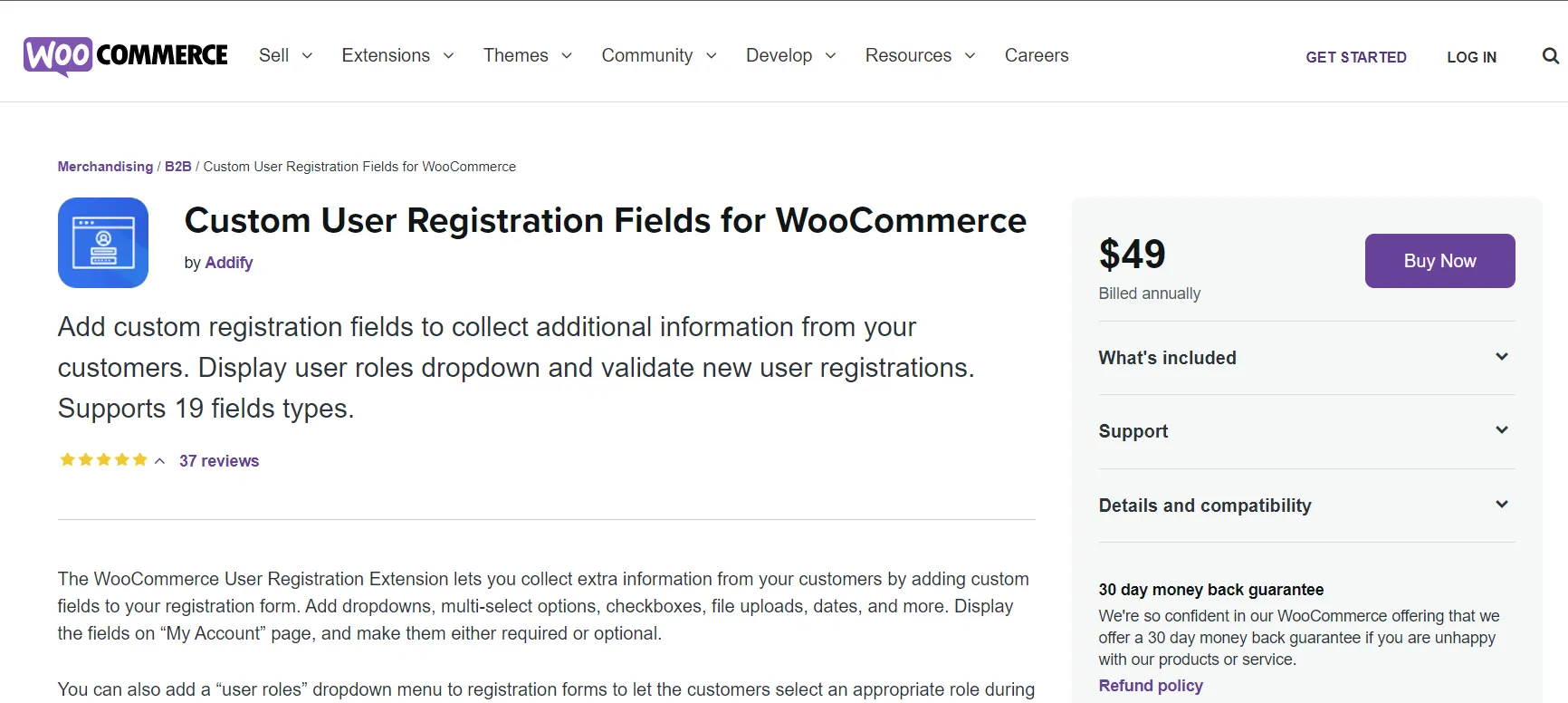Custom User Registration Fields for WooCommerce